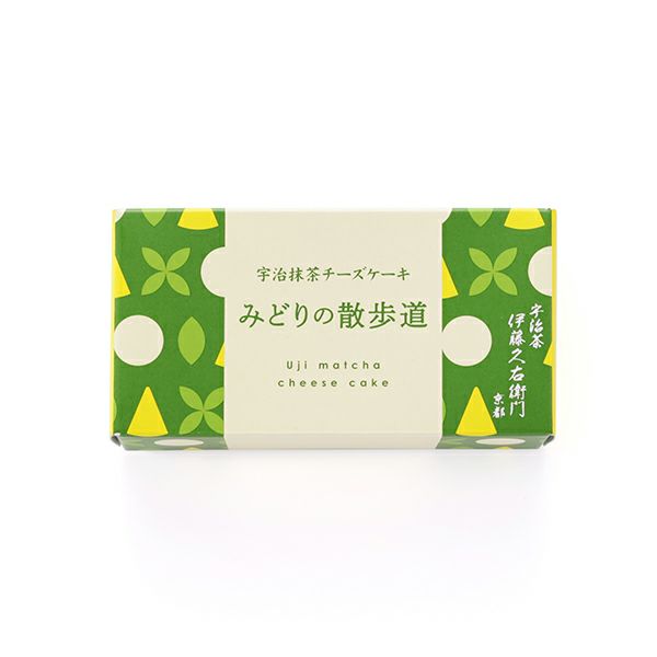 Itokyuemon Green Promenade Uji Matcha Cheesecake 1pc