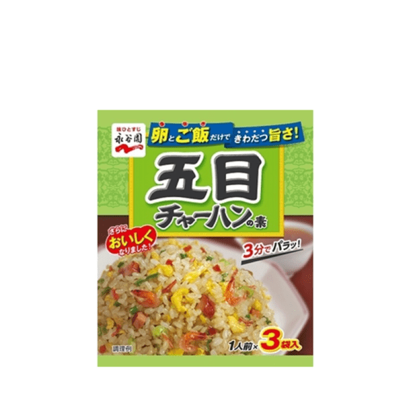 NAGATANI-EN Five-Ingredient Rice Seasoning 3 pcs