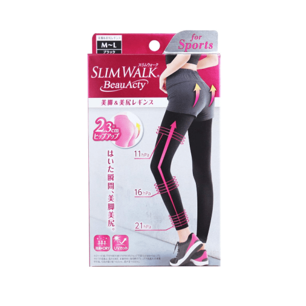 SLIM WALK Sunscreen Leg Shaping and Butt Lifting Sports Leggings – Two Options Available