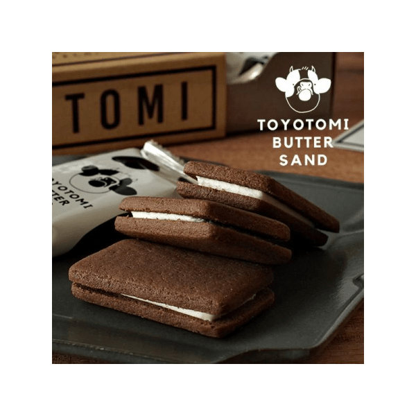 Hokkaido Souvenir Research Institute x Toyotomi Ferme Butter Sandwich Cookies 6 pcs