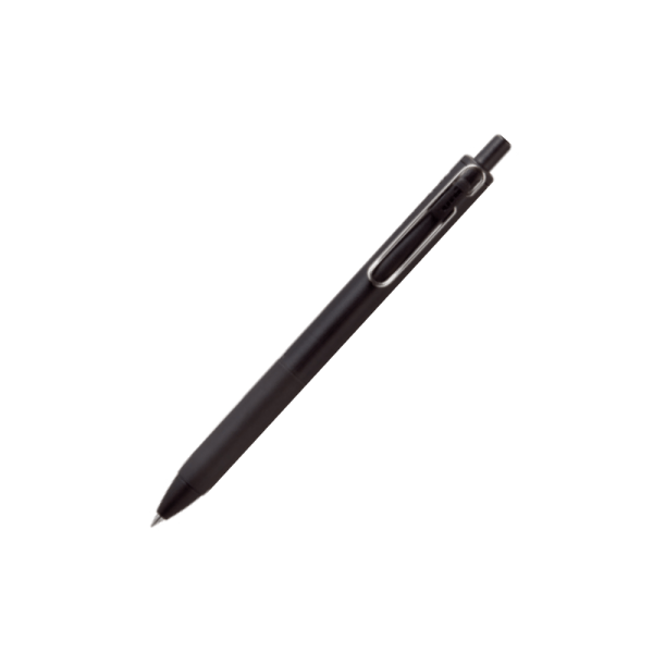 UNI one small thick lead 0.5mm quick-drying neutral pen, black.