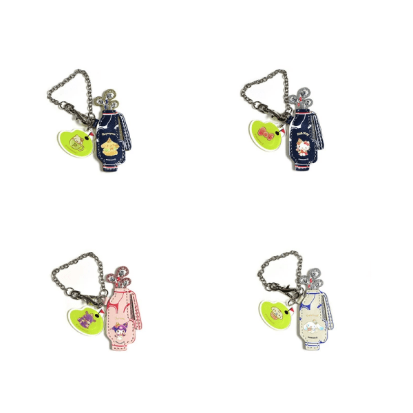 SANRIO Golf Keychain – Multiple Styles Available