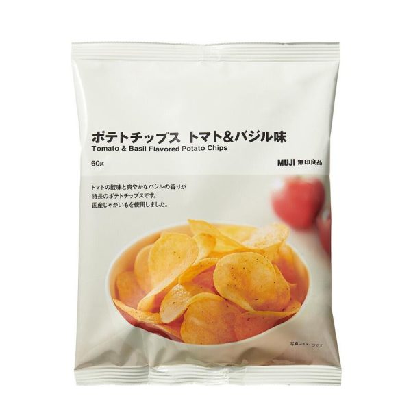 MUJI Tomato & Basil Flavored Potato Chips 60 g