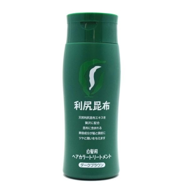 Rishiri Kombu Plant Based Hair Color Treatment  Dark Brown / Black 200g  Multiple Variants Available
