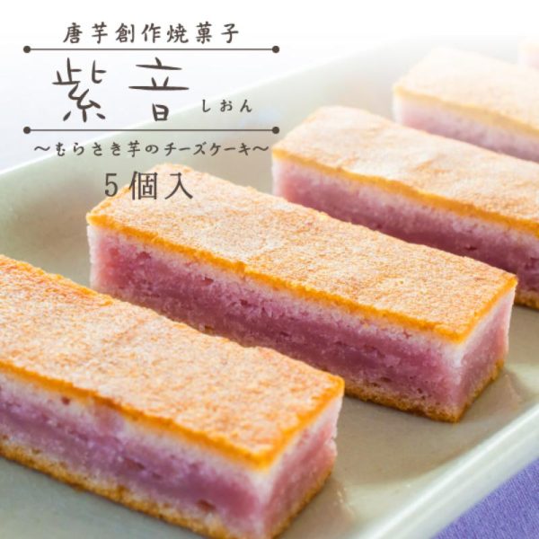 Kumamoto Gincaian Shion Taro Cheesecake 5 pieces