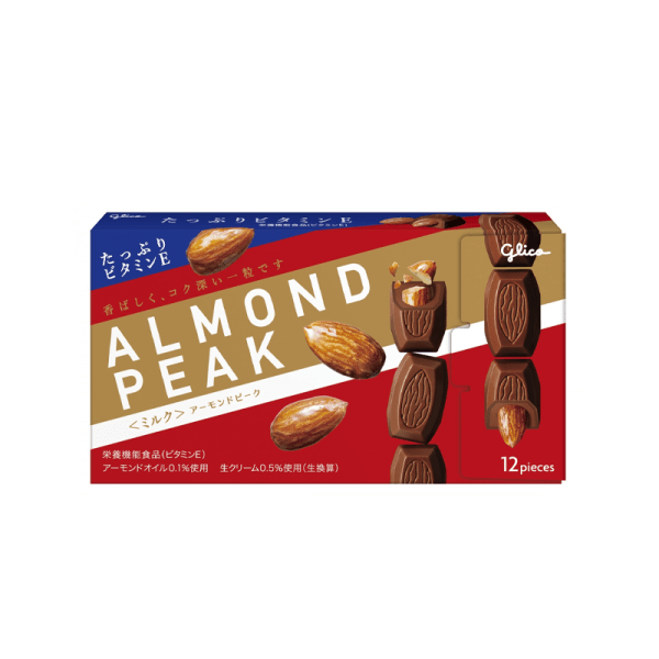 Glico Almond Peak Milk Chocolate 12 pcs