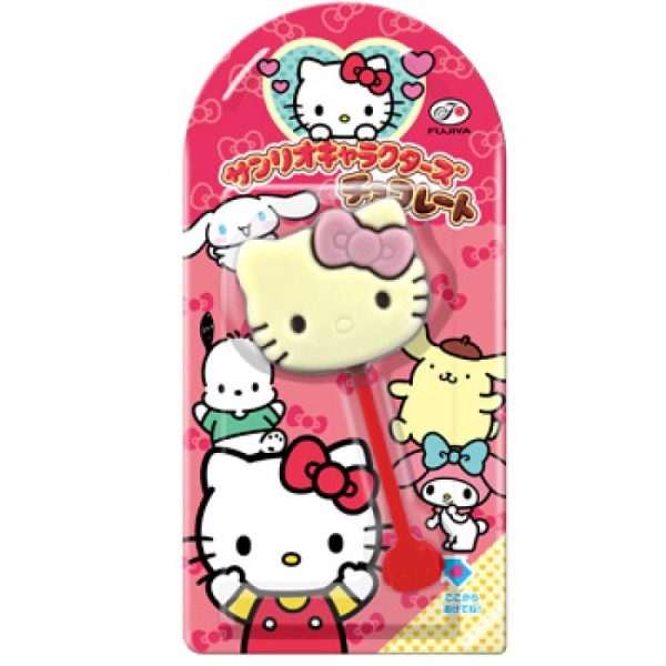 FUJIYA Hello Kitty Chocolate Lollipop