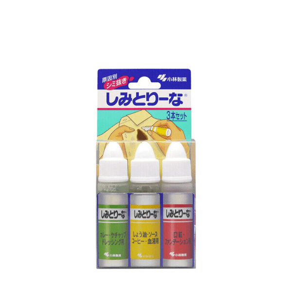 KOBAYASHI Stain Remover Set of 3 x 10 ml