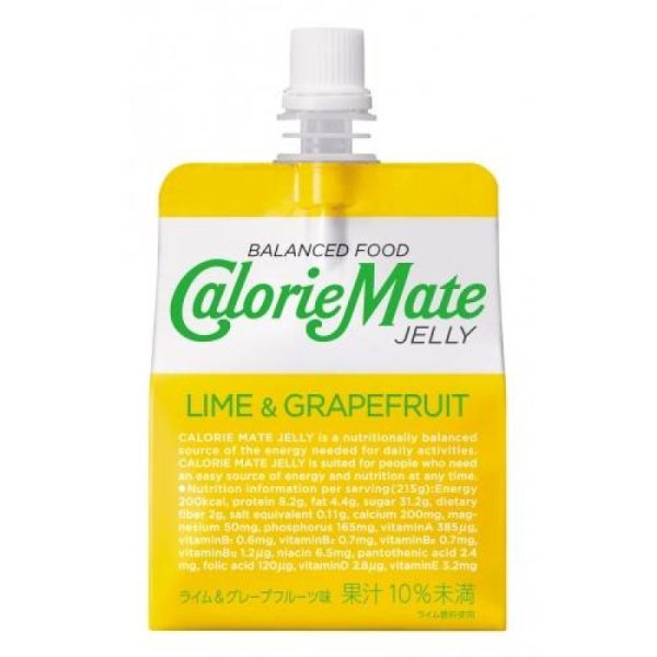 Otsuka Calorie Mate Jelly (Lime & Grapefruit) 215 g
