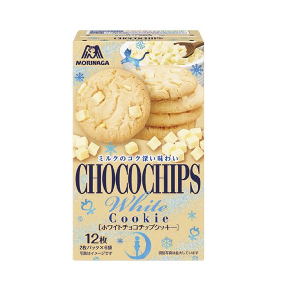 MORINAGA White Chocolate Chip Cookies 12 pcs