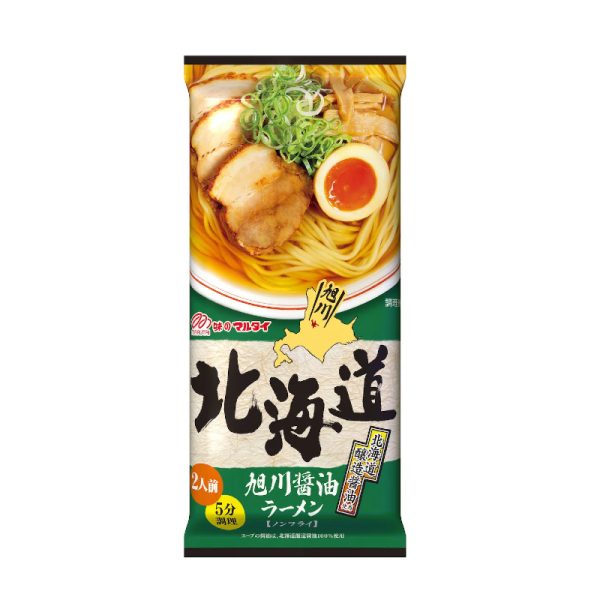 Maltay Hokkaido Asahikawa Soy Sauce Ramen 212g × 15 pieces