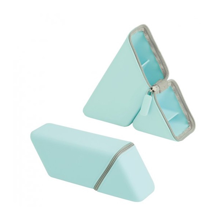 SONIC Triangle Vertical Pencil Case Silicone Pen Holder - Multiple Styles Available - immagine 3