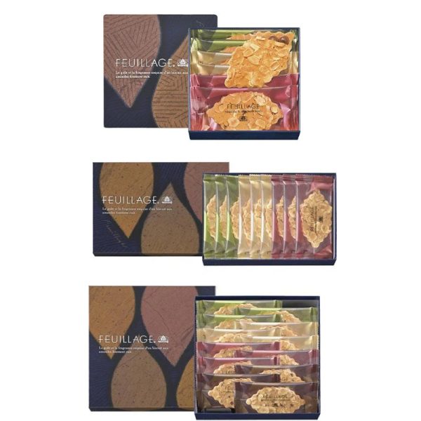 Morozoff   Feuillage Nut Chocolate Sandwich Cookies – 6 / 9 / 12 Pieces  Multiple Varieties Available