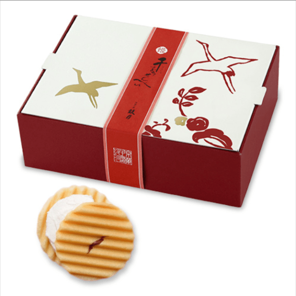 Kogetsu Hime Senju Senbei (Sugar Cream Flavor) 12 pcs
