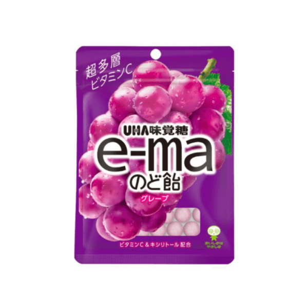 UHA Mikakuto Grape Lozenges 50g