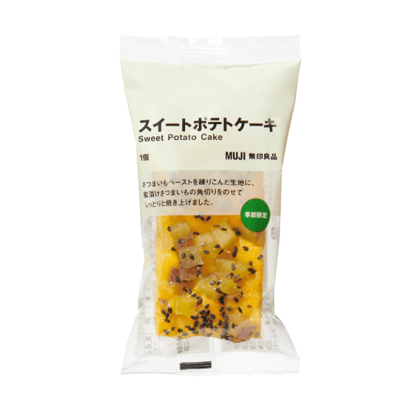 MUJI Sweet Potato Cake 1pc