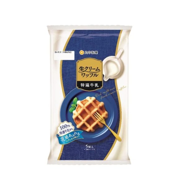 Maruchu Seika Fresh Cream Waffle, 5 Pieces