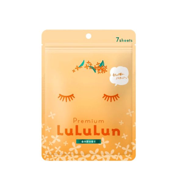 LuLuLun Mask Osmanthus Limited Fragrance 7 Sheets