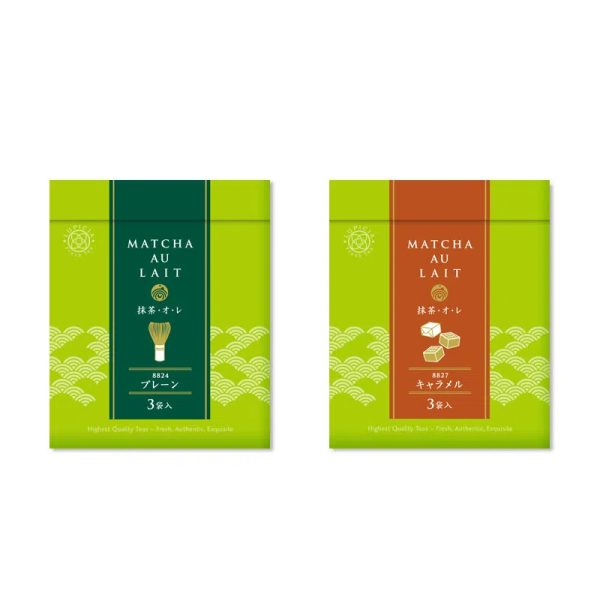LUPICIA Uji Matcha Powder  3 Packs [Original Flavor/Caramel Flavor]  33g