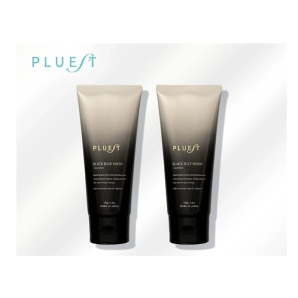 PLUEST Plak Zieri-Waissil Facial Washing Ziel Black Pores Whisk 120g*2