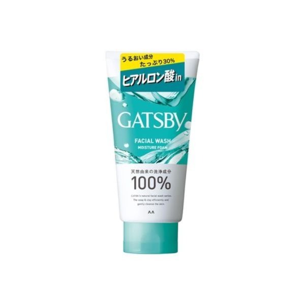 GATSBY Jieshipai Moisturizing Foam Facial Cleanser Cleansing Oil Exfoliating 130g