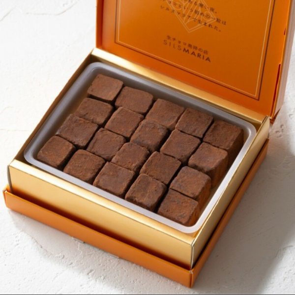 SILSMARIA chocolate raw smart piece black smart/milk/orange flavor 20 pieces