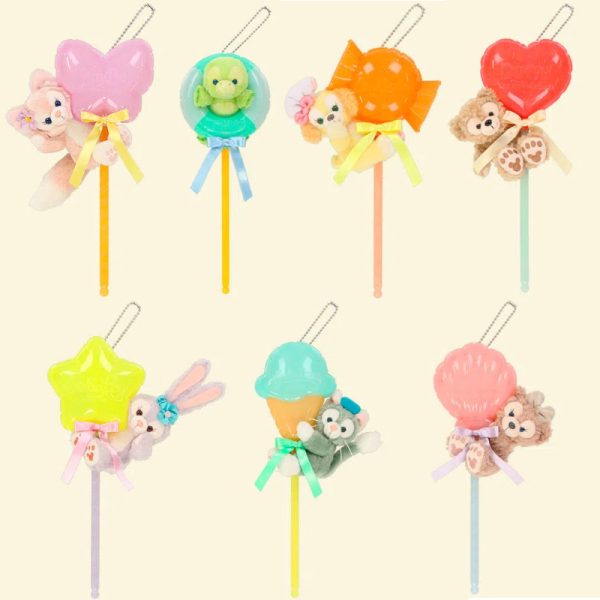 Disney Duffy Family 2024 Light Stick Series Plush Keychains – Multiple Designs Available