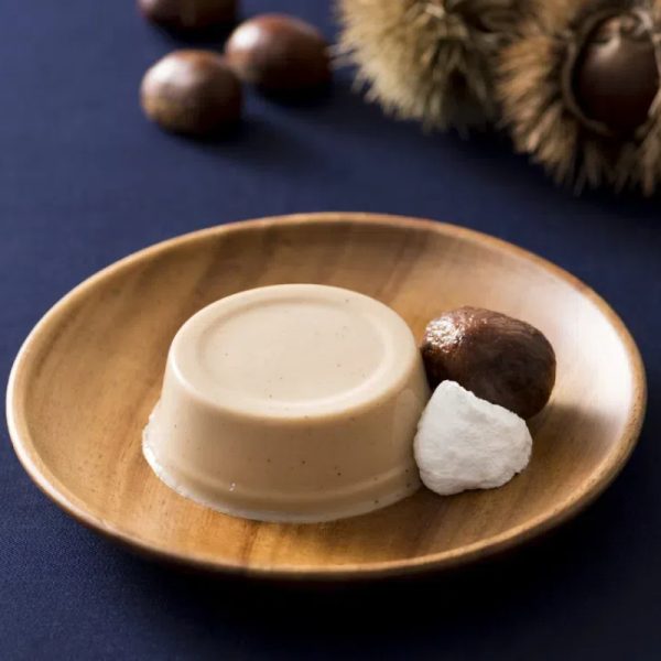TORAKU  Kobe Pudding Osaka Limited Chestnut Large Pudding Gift Box  4 Pieces