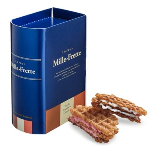 Boulmich Tokyo Ginza Milfret Sandwich Biscuits Gift Box 3 Pieces