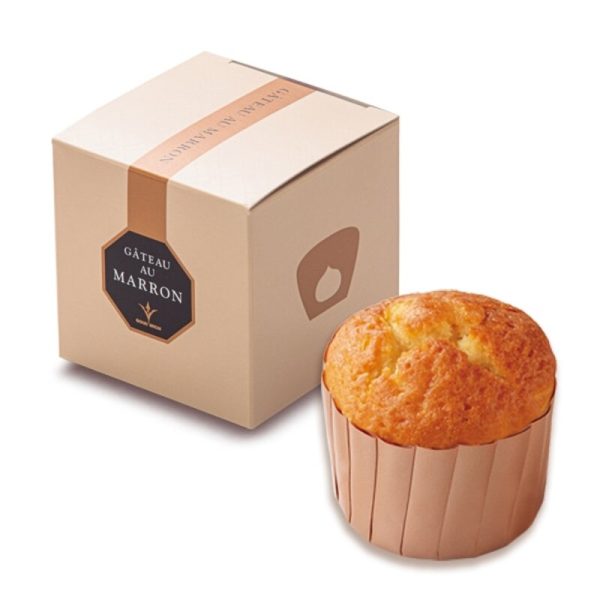 boulmich Tokyo Ginza Chestnut Cream Cupcake 1 Pack 80g