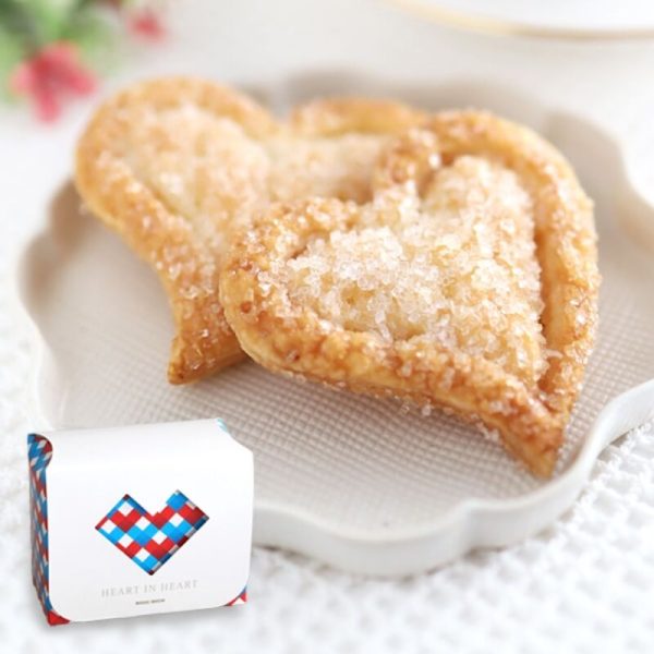 boulmich Tokyo Ginza Heart-to-Heart Biscuits Afternoon Tea Cake Snacks 4 Pack 70g
