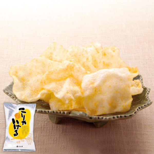 MOCHIKICHI   Koryairu Cheese Flavor Shrimp Chips  75g