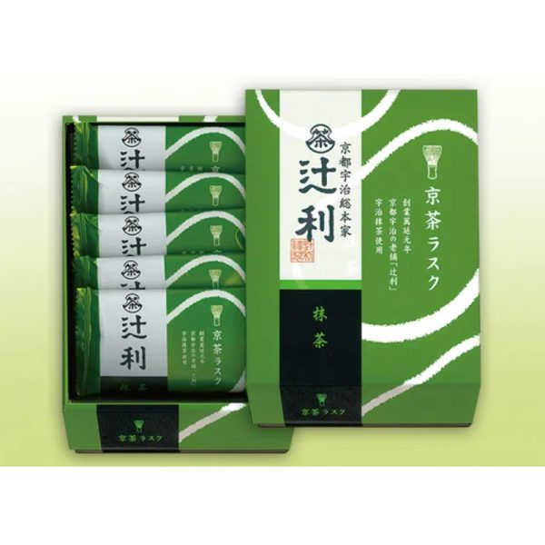 Kyocha Rusk Matcha 5 pieces