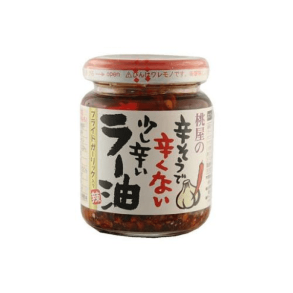 Momoyas slightly spicy chili oil 110g