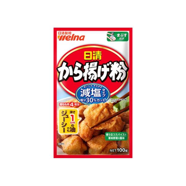 Nissin Nissin Fried Chicken Powder Low Salt Type 100g