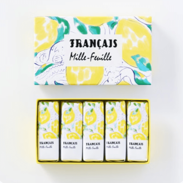 Francais Lemon Fruit Chocolate Mille Crepes (5 pieces)