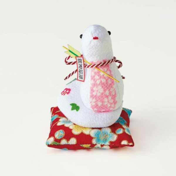 SAKURAHORIKIRI CO 2025 year of the snake dry branch series hairy auspicious snake ornaments