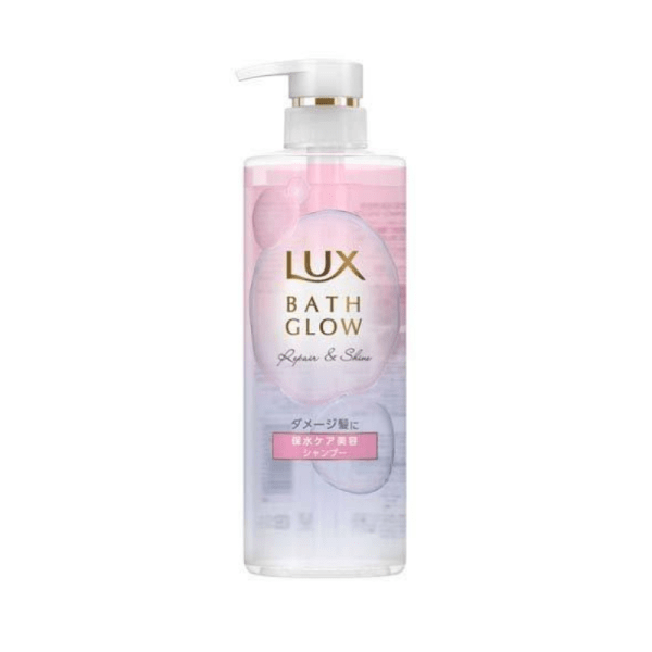 LUX Bath Glow Moisturizing Brightening Plant Extract Amino Acid Softening Shampoo/Conditioner 490g New Edition