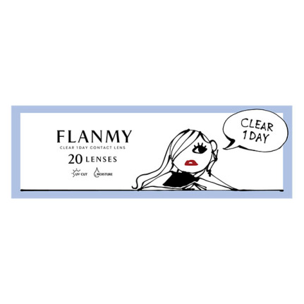 FLANMY 1Day Clear DIA|14.2mm 20pcs Contact Lens - Image 3