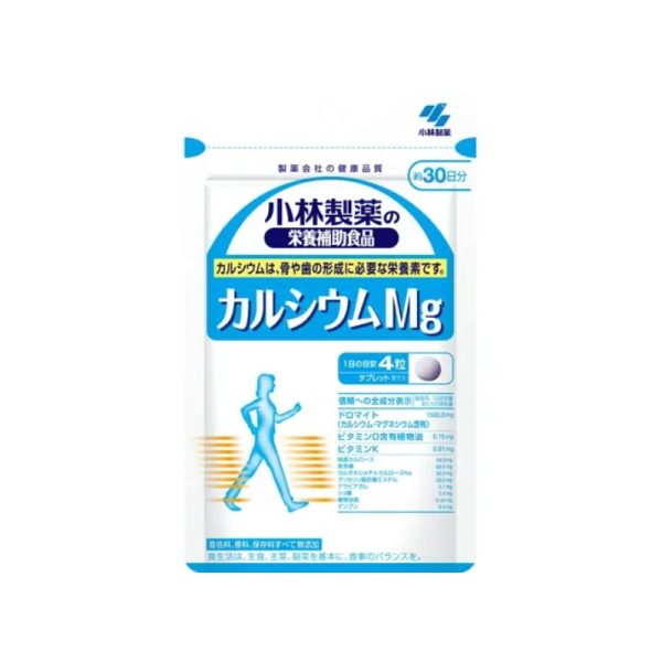 KOBAYASHI Calcium Magnesium Supplement Tablets 120 tablets