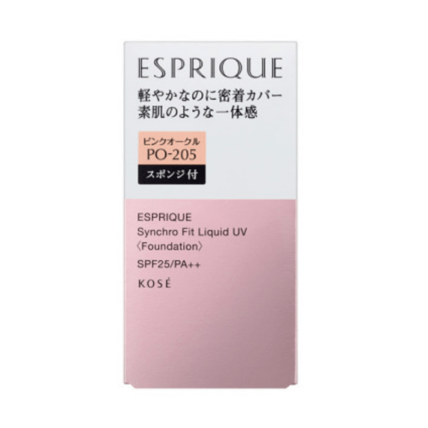 Kose Esprique Synchro Fit Liquid Sunscreen SPF25/PA 30g Color PO-205