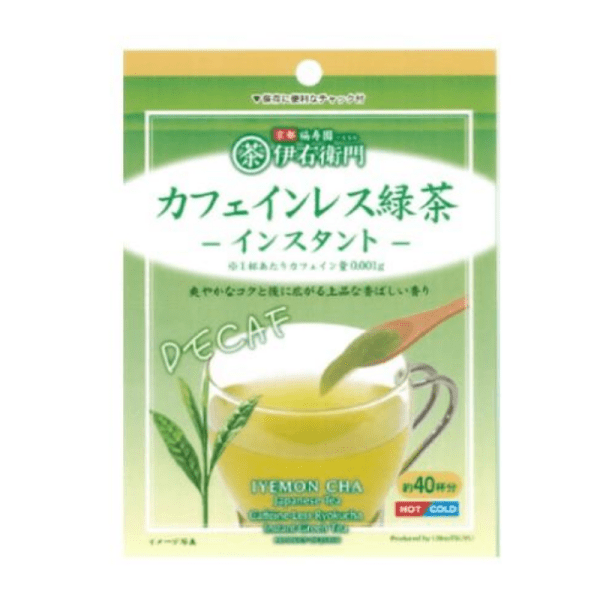 Iemon Caffaineless Instant Green Tea 32g Bag