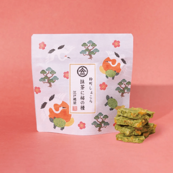 edogoshiya Jiangduyue House Matcha Persimmon Chocolate 58g