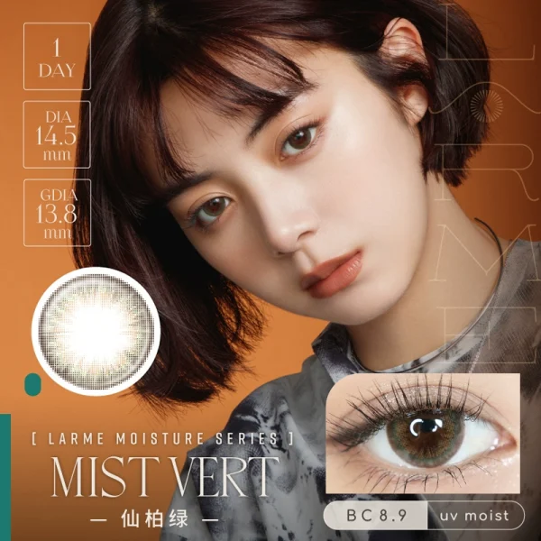 LARME 1Day Mist Bert DIA|14.5mm 10pcs Color Contact lens