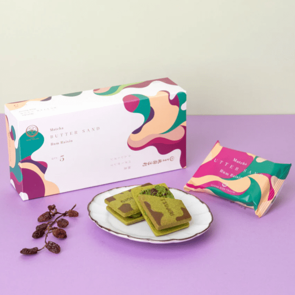 Gion Tsuji Li Matcha Butter Sundaram Raisins (5 pieces)