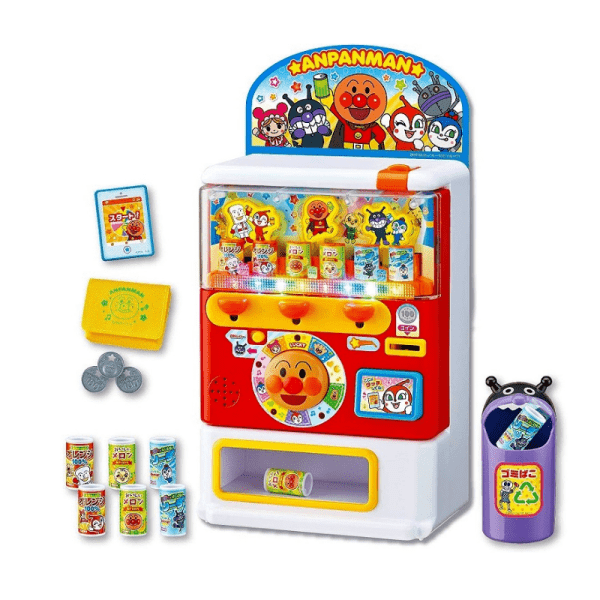 Joy Palette Anpanman Juice Vending Machine Toy Educational Kids Toy