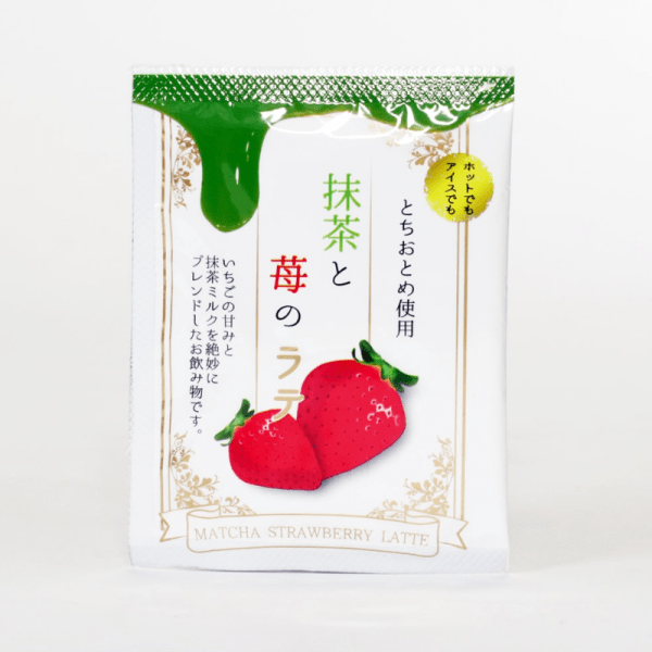 Saijoen Matcha Strawberry Latte, 12g x 5 packets