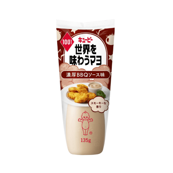Chubby Full-bodied Smoked BBQ Flavor Mayonnaise 135g