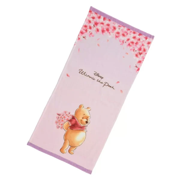 Disney 2025 Cherry Blossom Season Towels/Face Towels with Winnie the Pooh