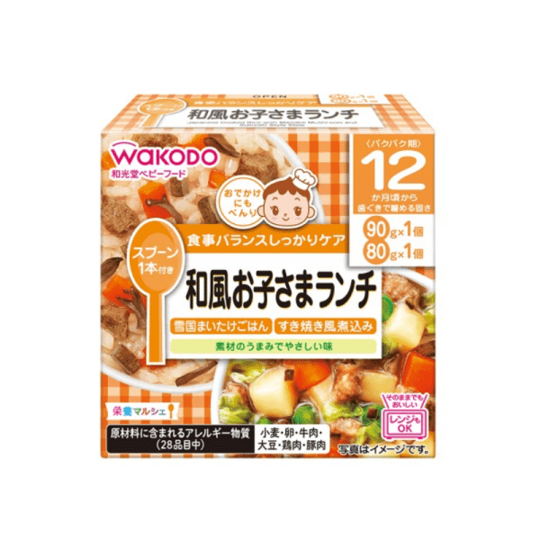 WAKODO Baby Japanese Style Kids Meal Baby Food 1 Year+ 170g